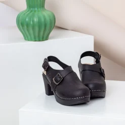 Calou Stockholm High Heel Soft Clogs^Astrid
