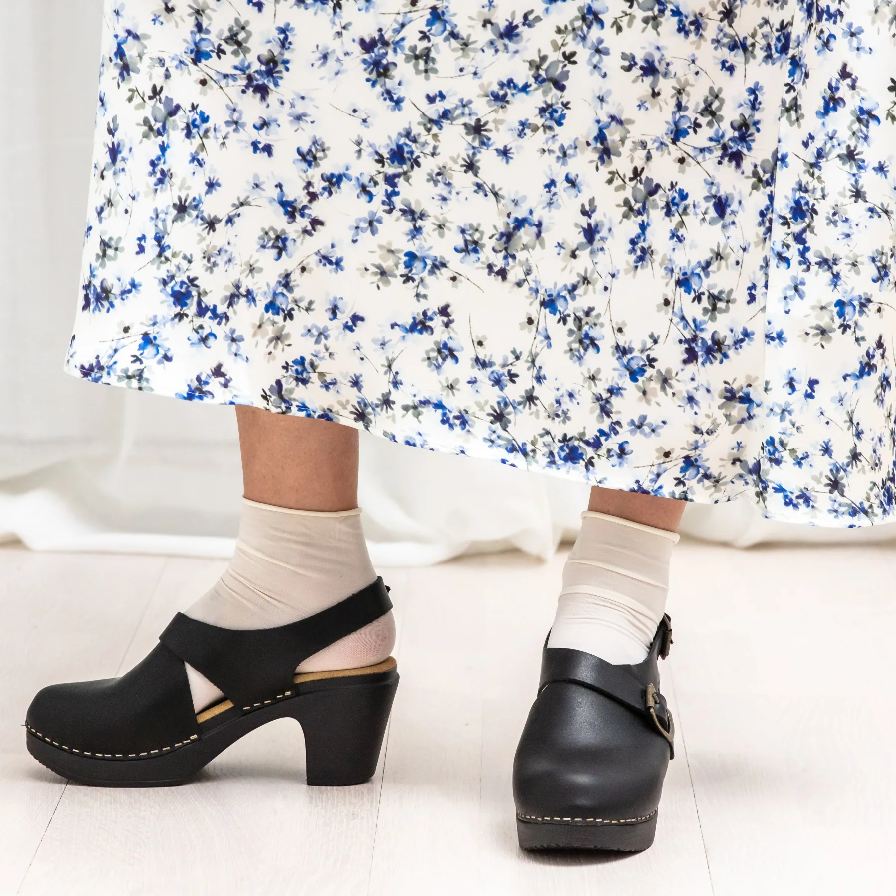 Calou Stockholm High Heel Soft Clogs^Astrid