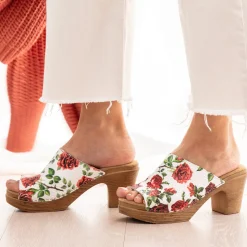 Calou Stockholm High Heel Soft Clogs^Frida Rose