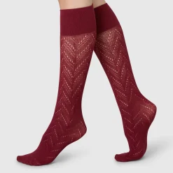Calou Stockholm Accessories^Ina Pointelle Knee-Highs