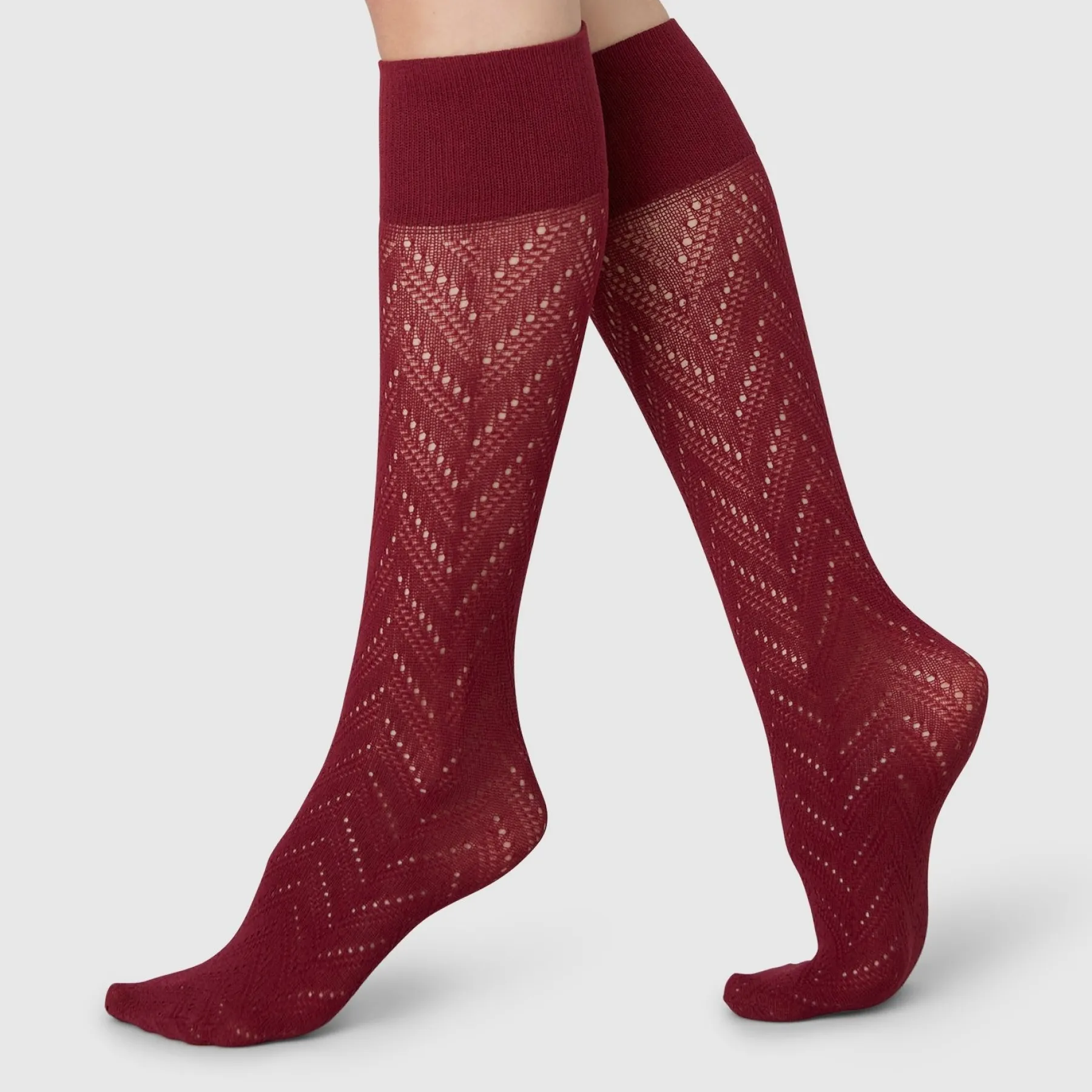 Calou Stockholm Accessories^Ina Pointelle Knee-Highs