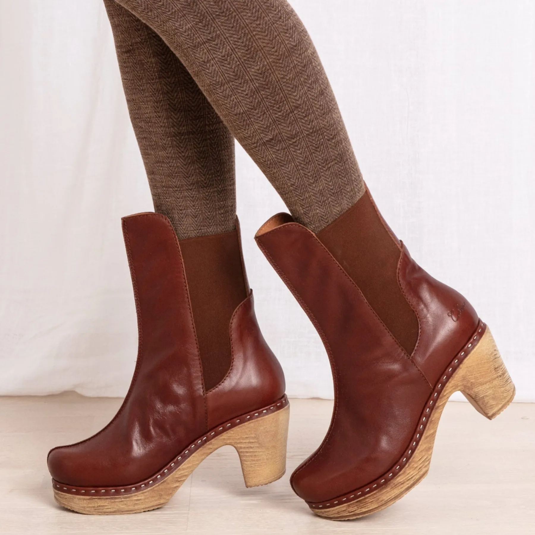 Calou Stockholm Boots^Leia Cognac
