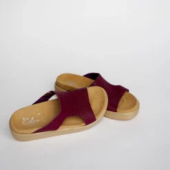 Calou Stockholm Low Heel Soft Clogs^Lilian Plum