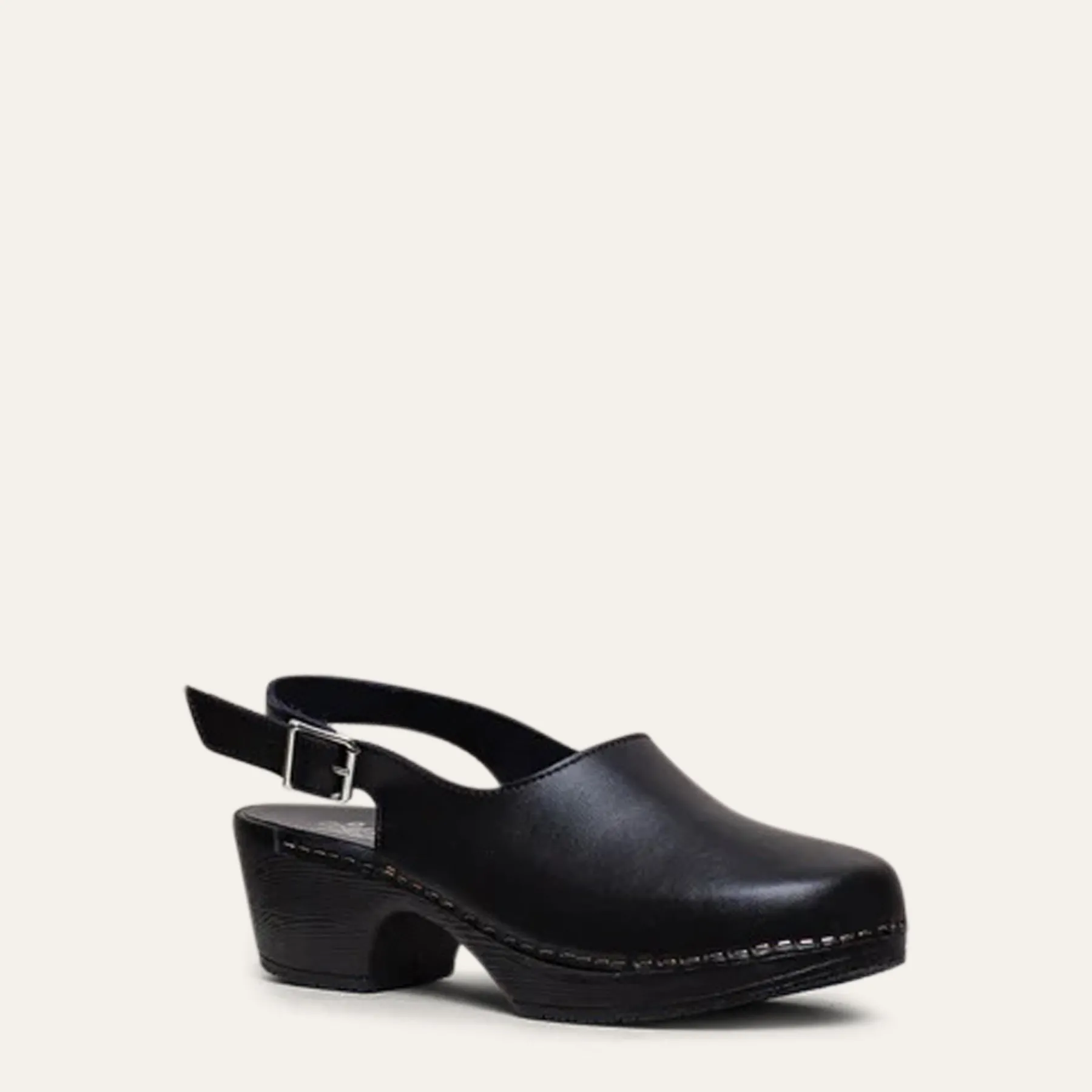 Calou Stockholm Low Heel Soft Clogs^Lilja
