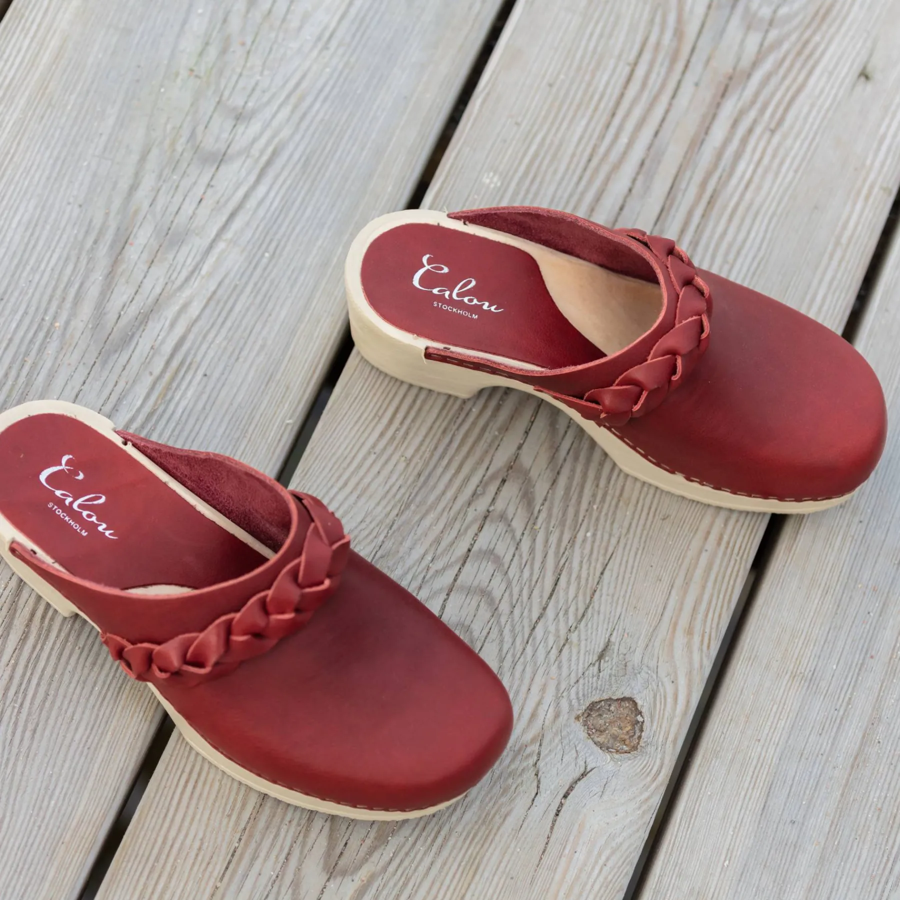 Calou Stockholm Low Heel Soft Clogs^Lotta Clog