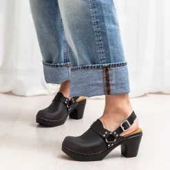 Calou Stockholm High Heel Soft Clogs^Tindra