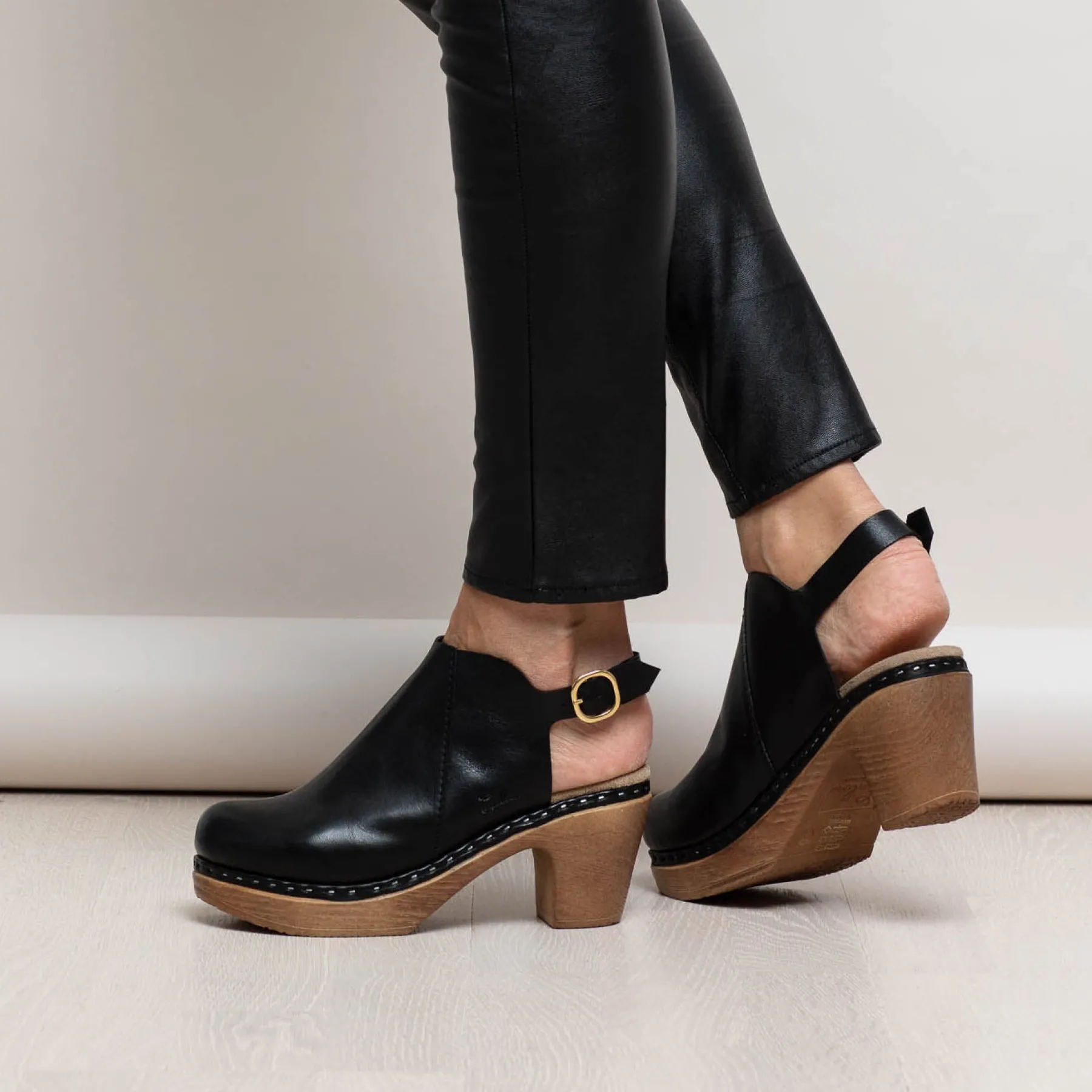 Calou Stockholm High Heel Soft Clogs^Tyra