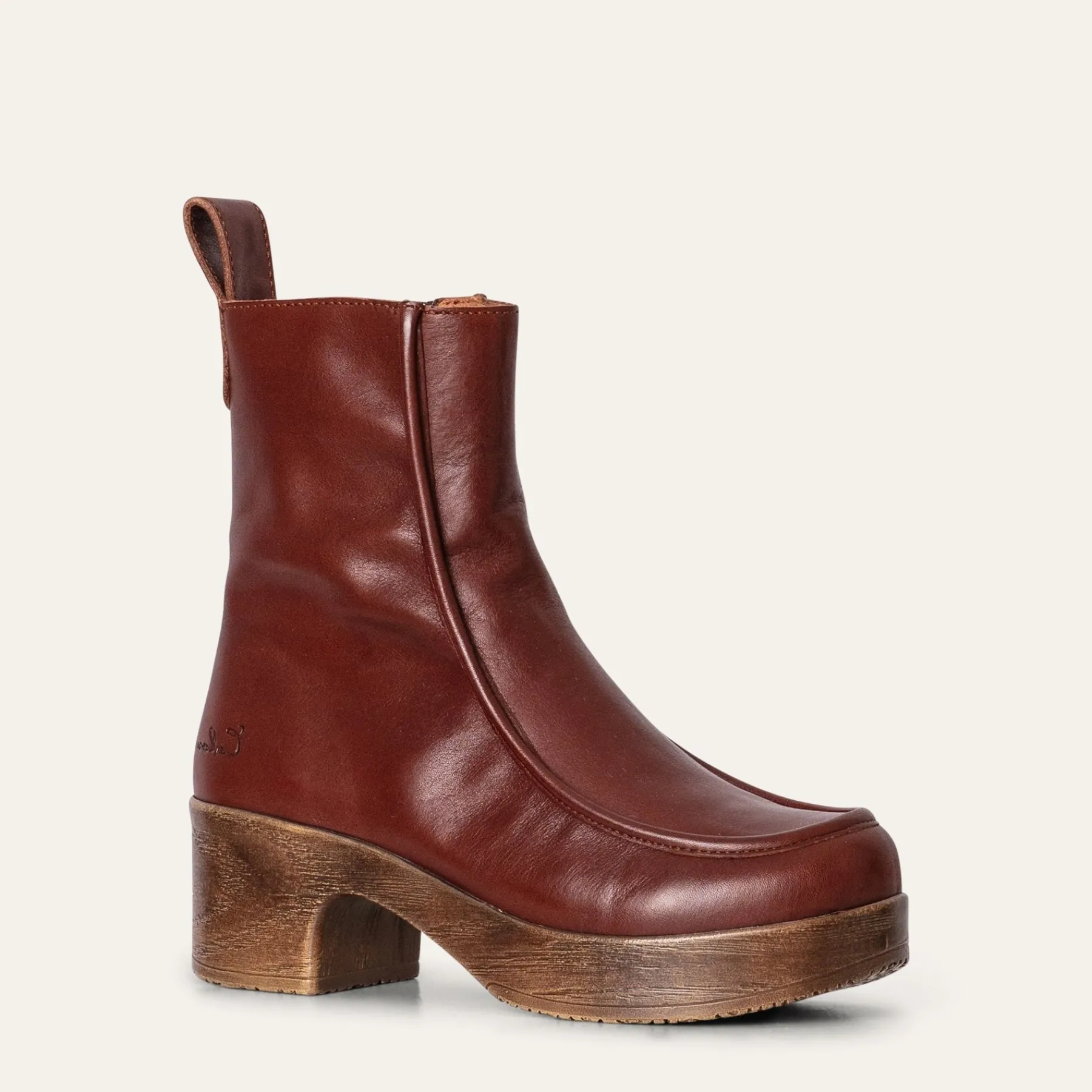 Calou Stockholm Boots^Viola Cognac